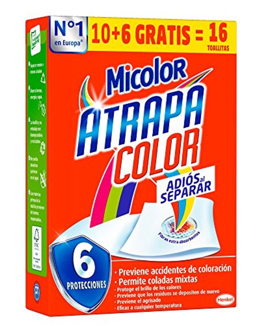 Product Micolor Toallitas Atrapa Color