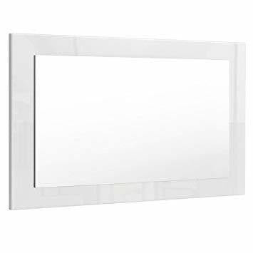 Elemento de la categoría hogar Adec - Espejo de pared tapizado, espejo rectangular cuerpo entero salón, recibidor,