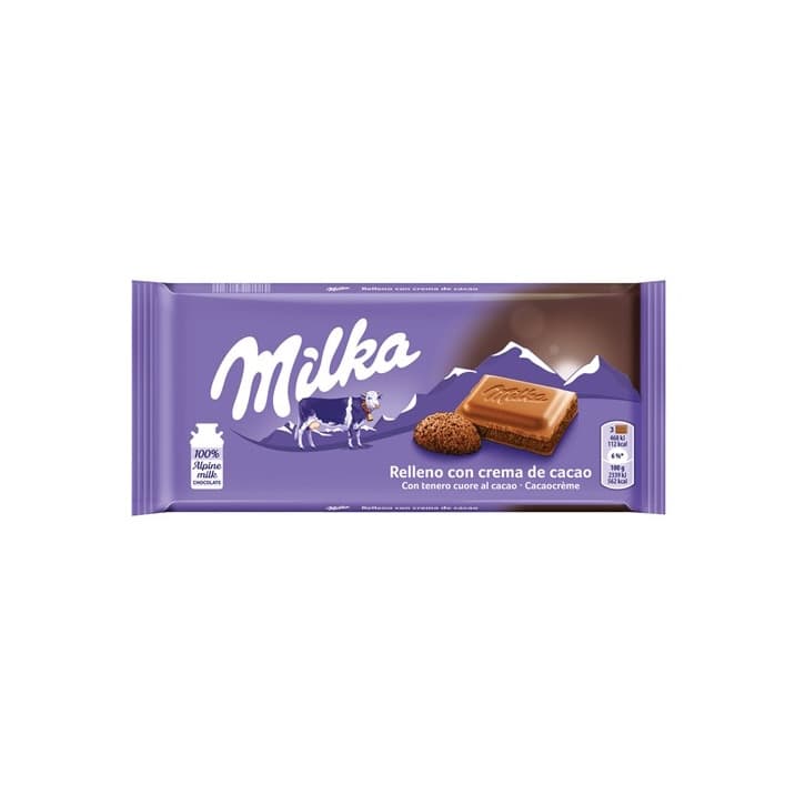 Producto Chocolate milka creme de cacau