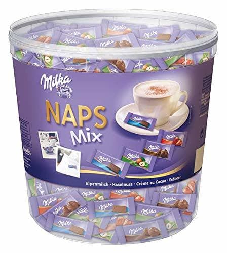 Producto MILKA NAPS Mix Chocolate 207 x 5g