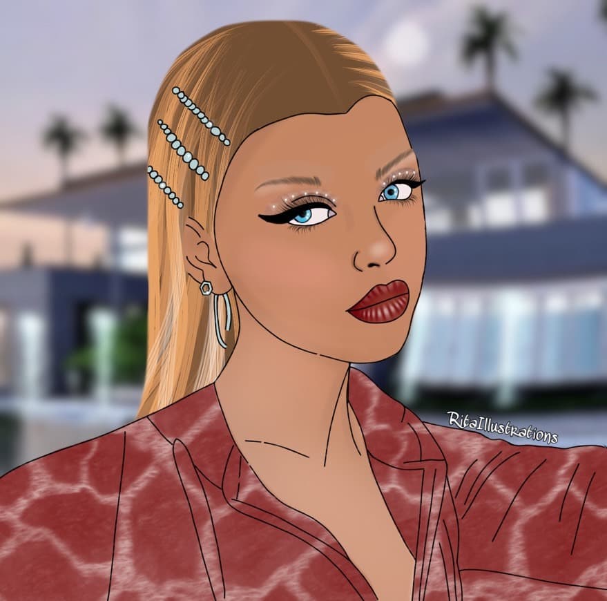 Fashion Loren illustration 