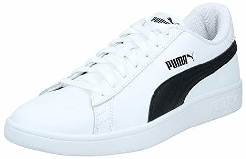 Moda Puma Smash V2 L, Zapatillas Unisex Adulto, Blanco