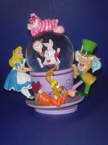 Lugar Alice Cheshire Cat 'Spinning' Snowglobe Disney in the country of Disney figures