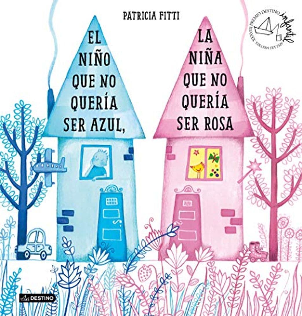 Book El niño que no quería ser azul, la niña que no quería