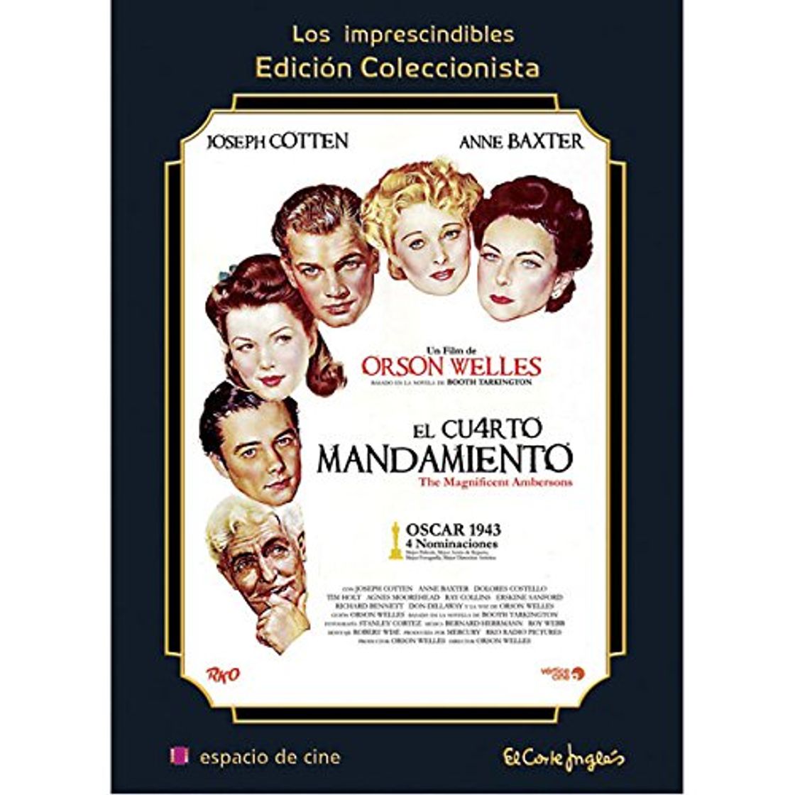 Producto El Cuarto Mandamiento DVD con libreto 32 pags 1942 The Magnificent Ambersons