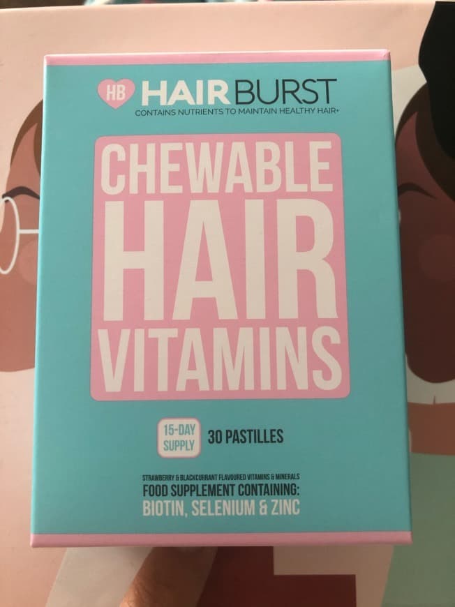 Moda Hairburst Strawberry Chewable Vitamin - 60 capsules | Free ...