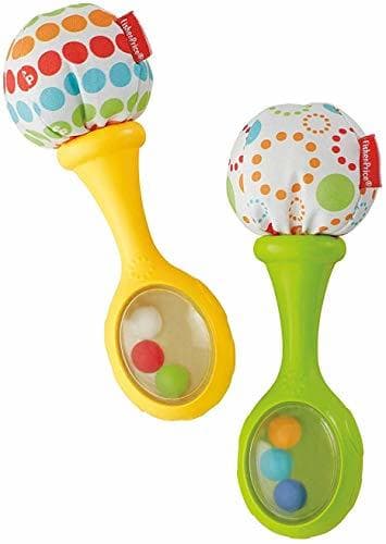 Producto Fisher-Price Maracas musicales, juguete y sonajero para bebé +3 meses