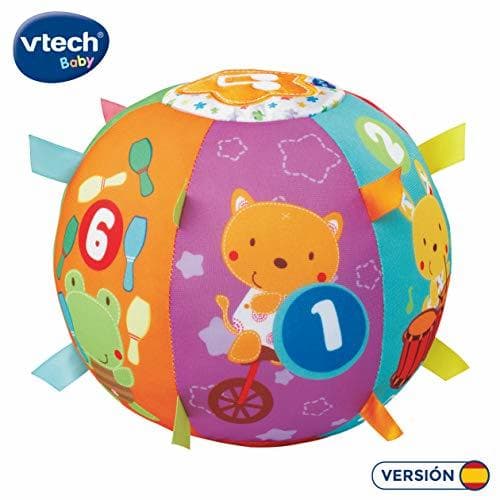 Lugar VTech- Bola cantarina Pelota Interactiva de Tela con Más de 50 Canciones,