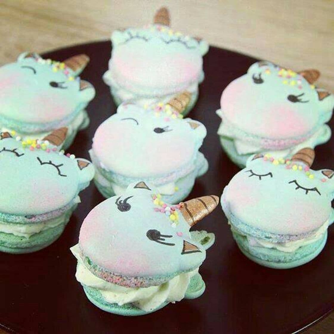 Producto Macarrons unicornios 