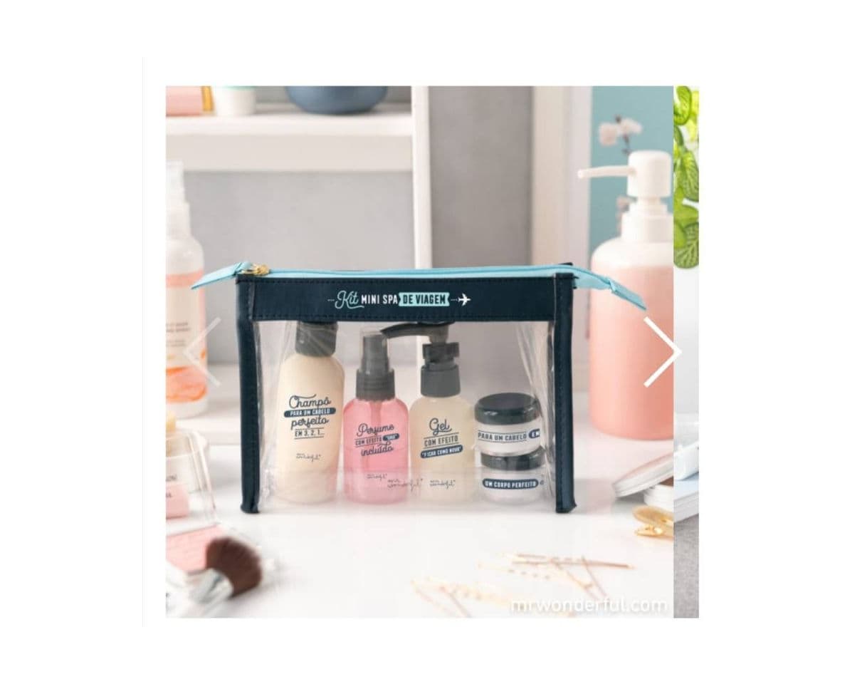 Producto Nécessaire - Kit mini spa de viagem - Mr