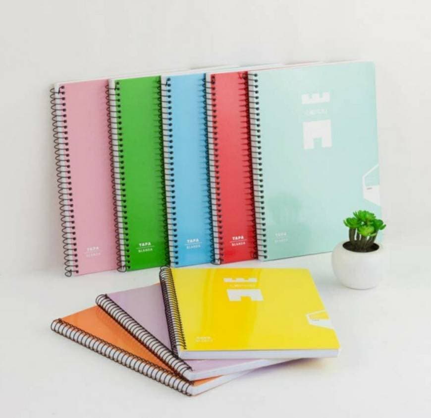 Producto Cuadernos A5 espiral papel liso