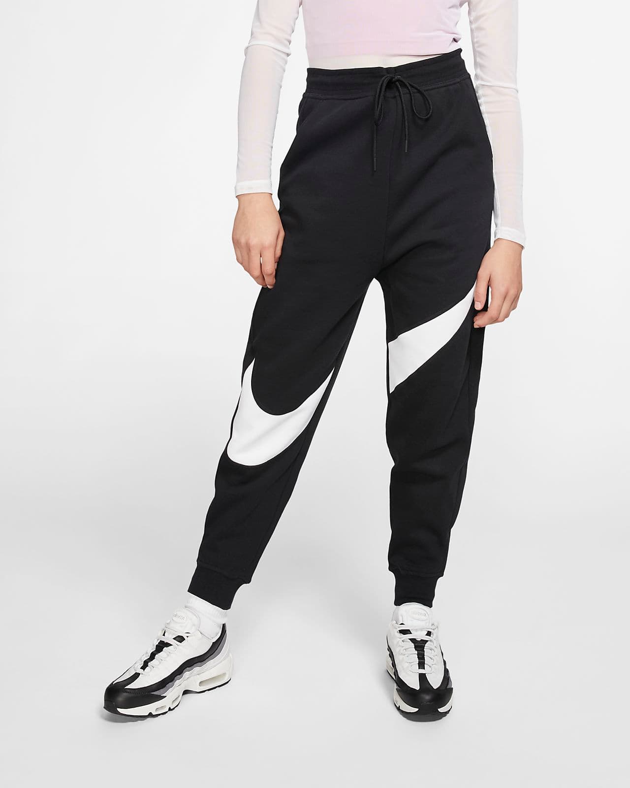 Producto Calças de lã cardada Nike Sportswear Swoosh para mulher
