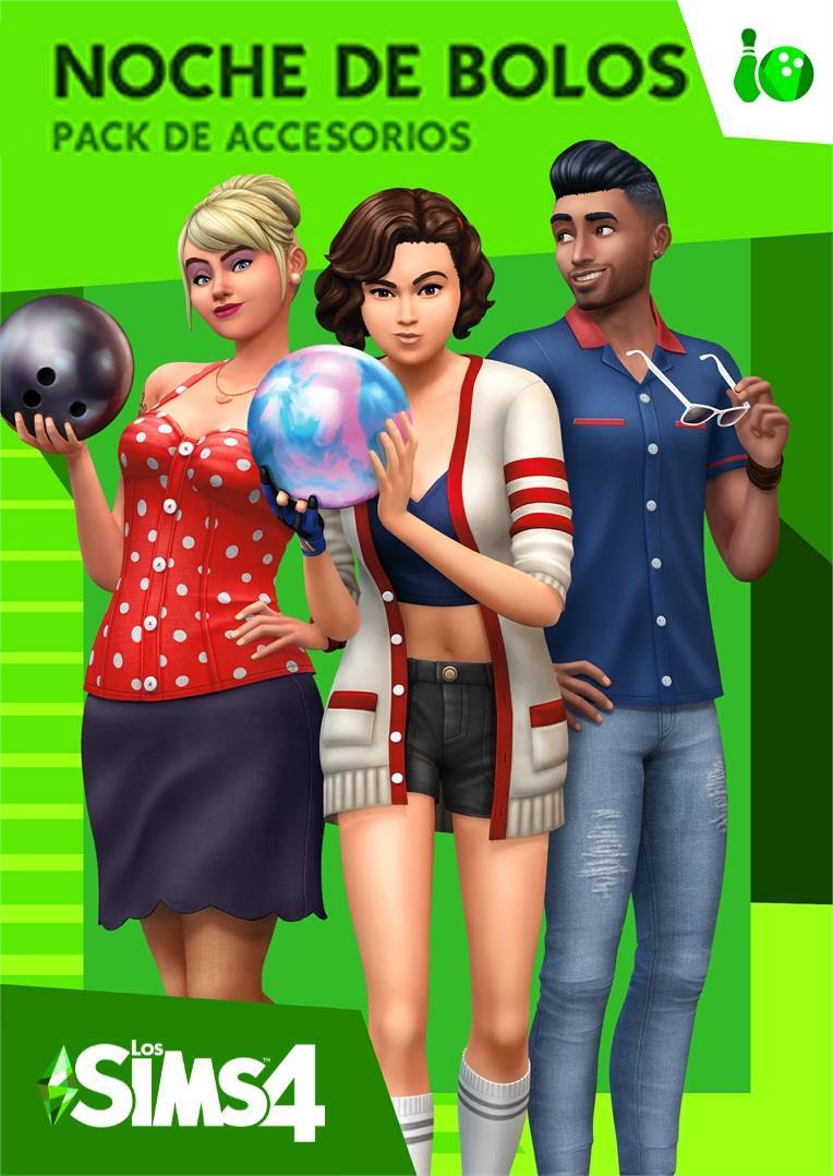 Videogames SIMS 4: NOCHE DE BOLOS