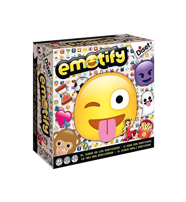 Product Diset- Emotify, Juego de Mesa, Miscelanea