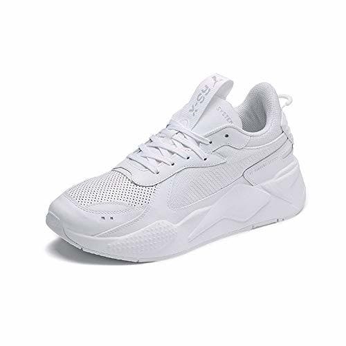 Fashion PUMA RS-X Winterized Hombres Blanco Zapatillas-UK 8