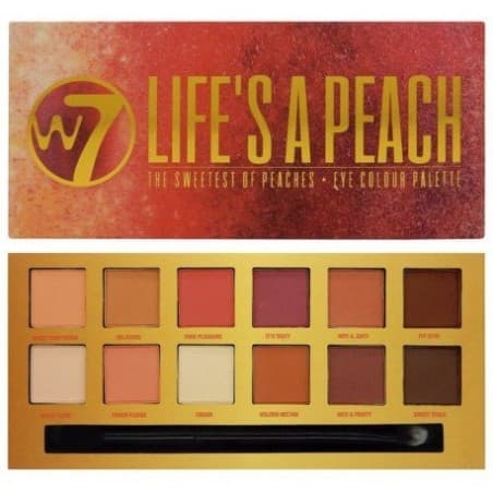 Belleza W7 W7 Life 's A Peach Paleta de colores para ojos