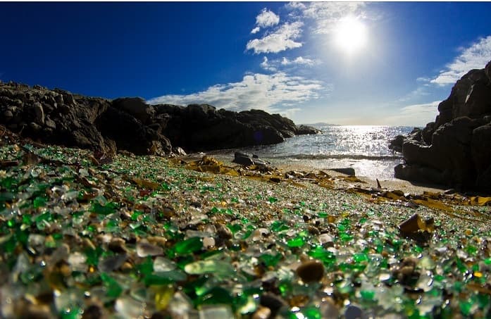 Lugar Playa de los Cristales