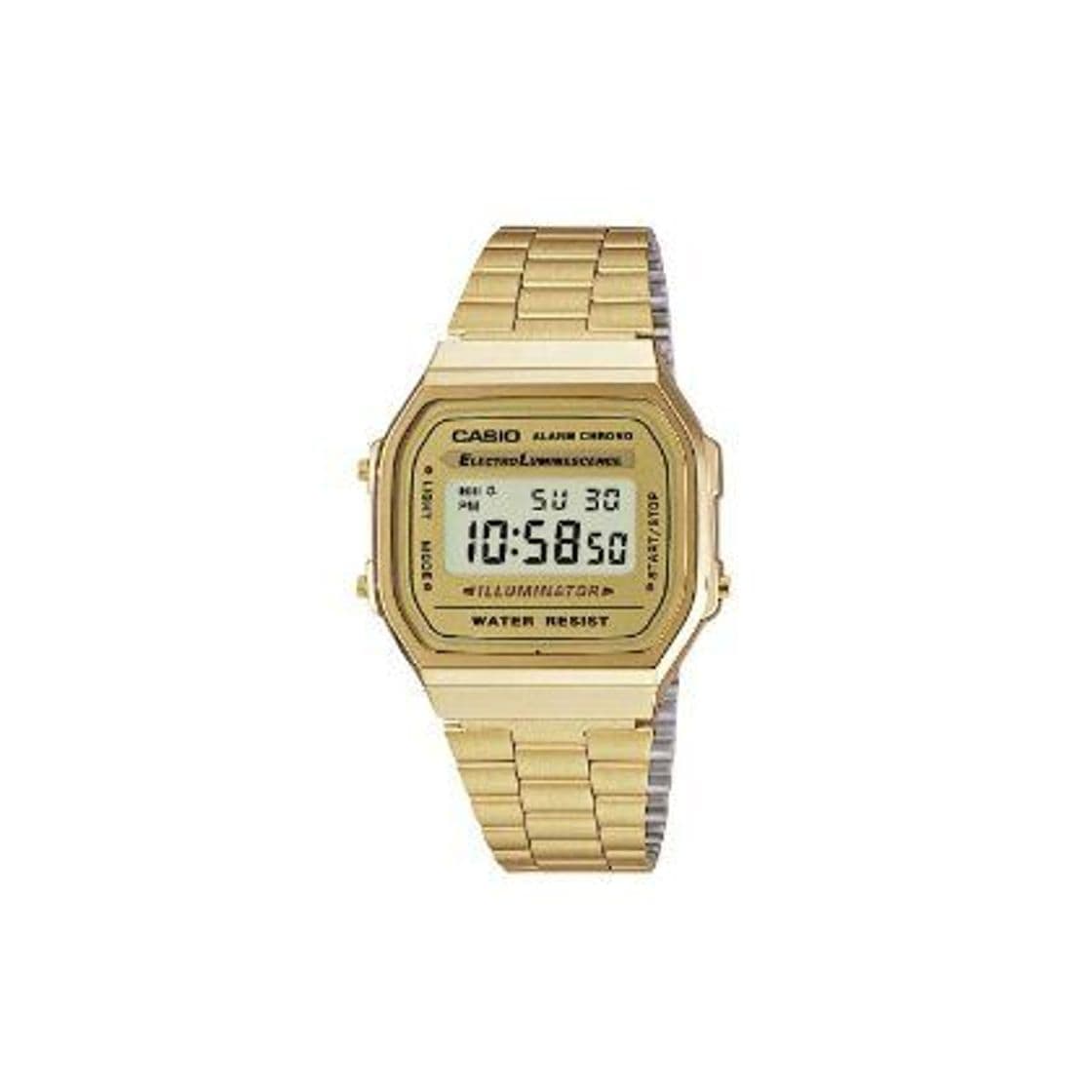 Moda Reloj Casio Unisex A168WG-9EF