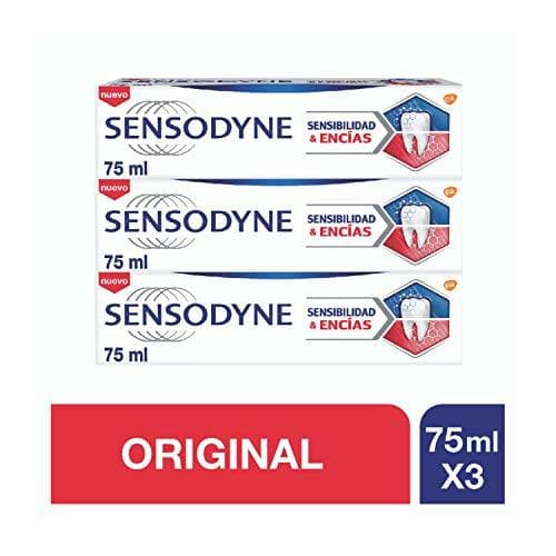 Belleza Sensodyne Sensibilidad & Encías- Para el alivio de la sensibilidad dental y