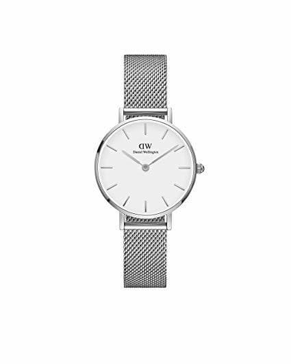 Fashion Daniel Wellington Reloj Digital para Mujer de Cuarzo con Correa en Acero