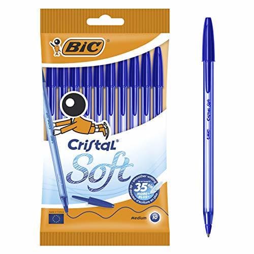 Producto BIC Cristal Soft bolígrafos punta media