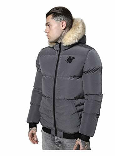 Moda Sik Silk Cazadora Distance Jacket Gris Hombre M Gris