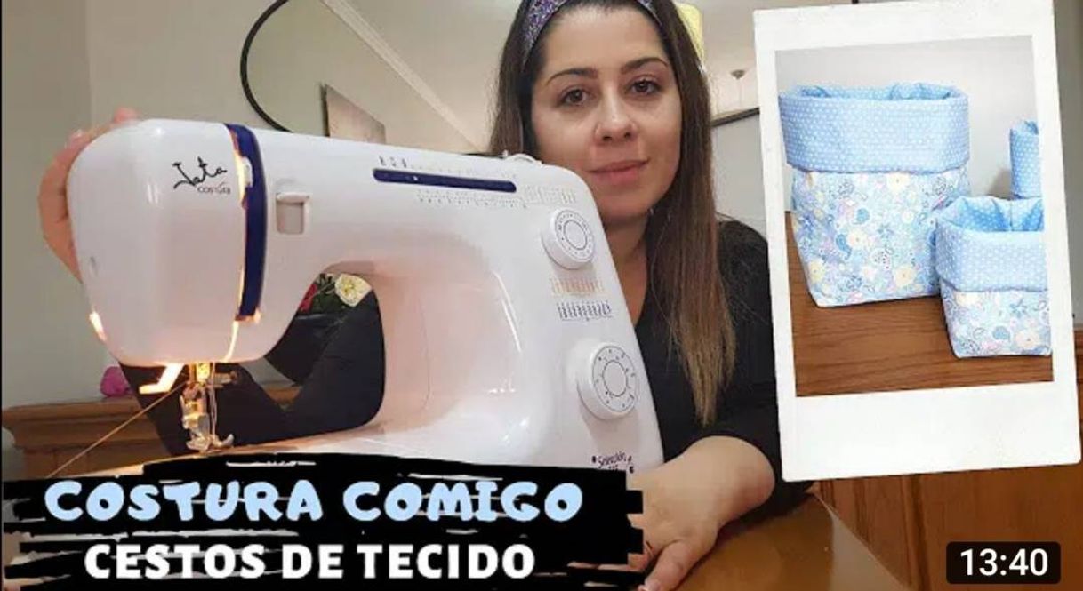 Moda Costura comigo | cestos de tecido