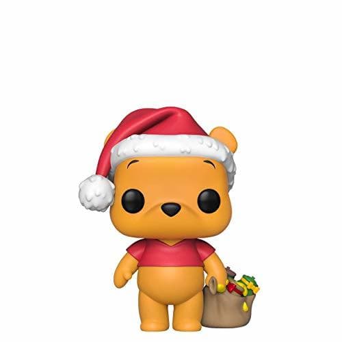 Juego Funko Pop Figura De Vinil Disney: Holiday-Winnie The Pooh Coleccionable, Multicolor