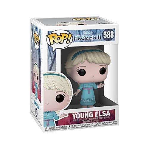 Juego Funko- Pop Disney: Frozen 2-Young Elsa Figura Coleccionable, Multicolor