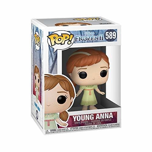 Juego Funko- Pop Disney: Frozen 2-Young Anna Figura Coleccionable, Multicolor