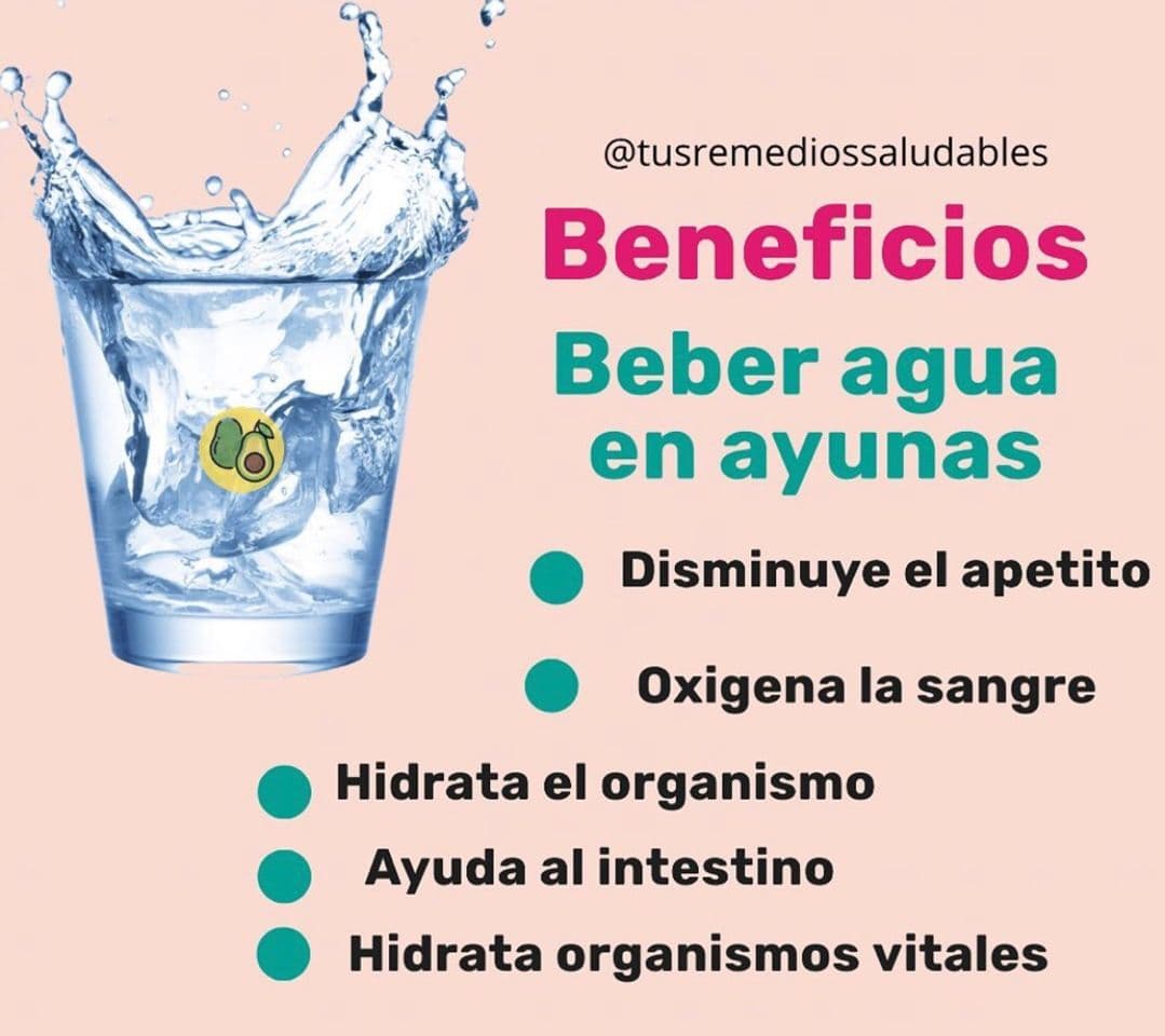 Moda BEBER AGUA EN AYUNAS