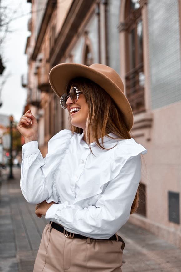 Fashion White Blouse ⭐️