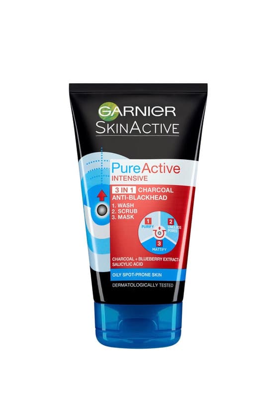 Producto Máscara 3 em 1 Carvão Pure Active Intensive Garnier 