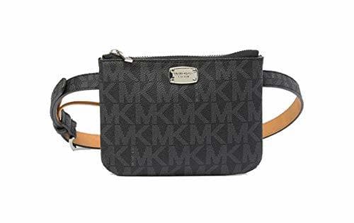 Place Micheal kors belt bag BLACK-GREY logo 552744C LARGE