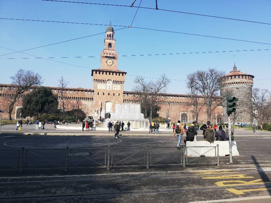 Lugar Castillo Sforzesco