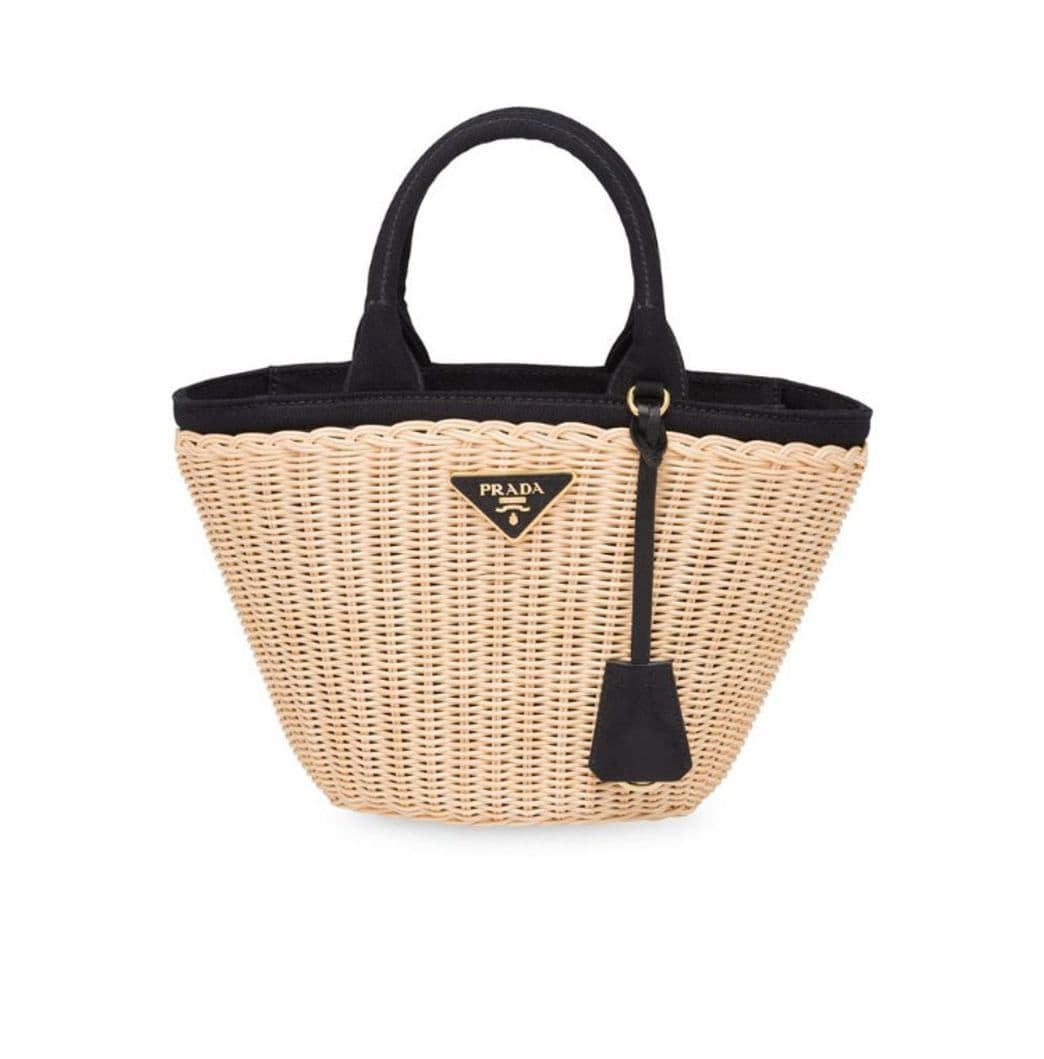 Moda Prada Straw bag 