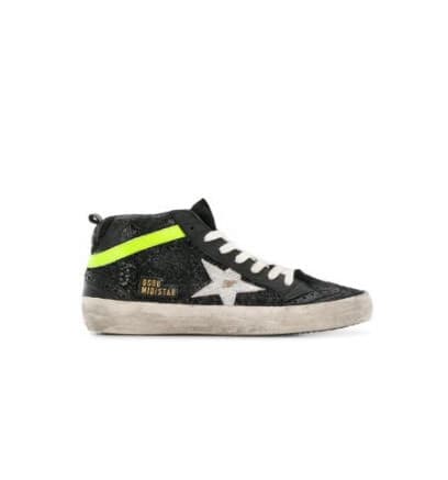 Fashion Mid star hi - top sneakers 