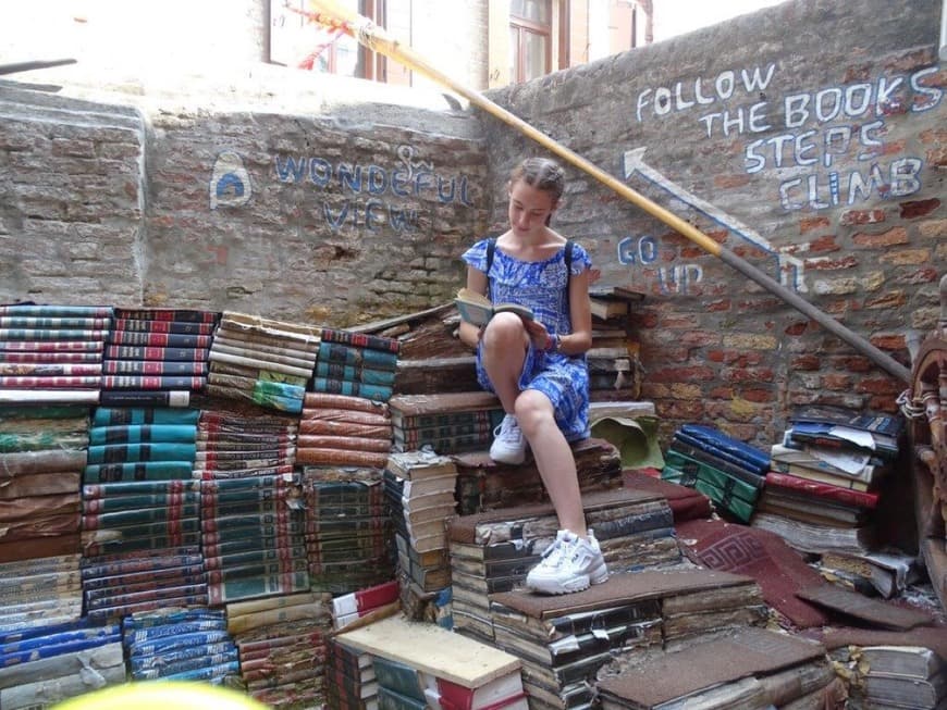 Place Libreria Acqua Alta - Veneza