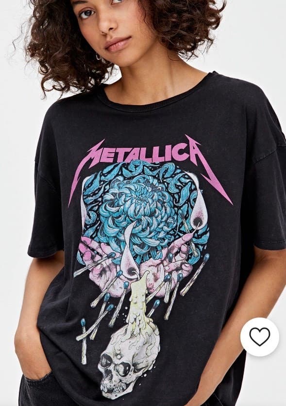 Moda T-shirt Metallica 🎸