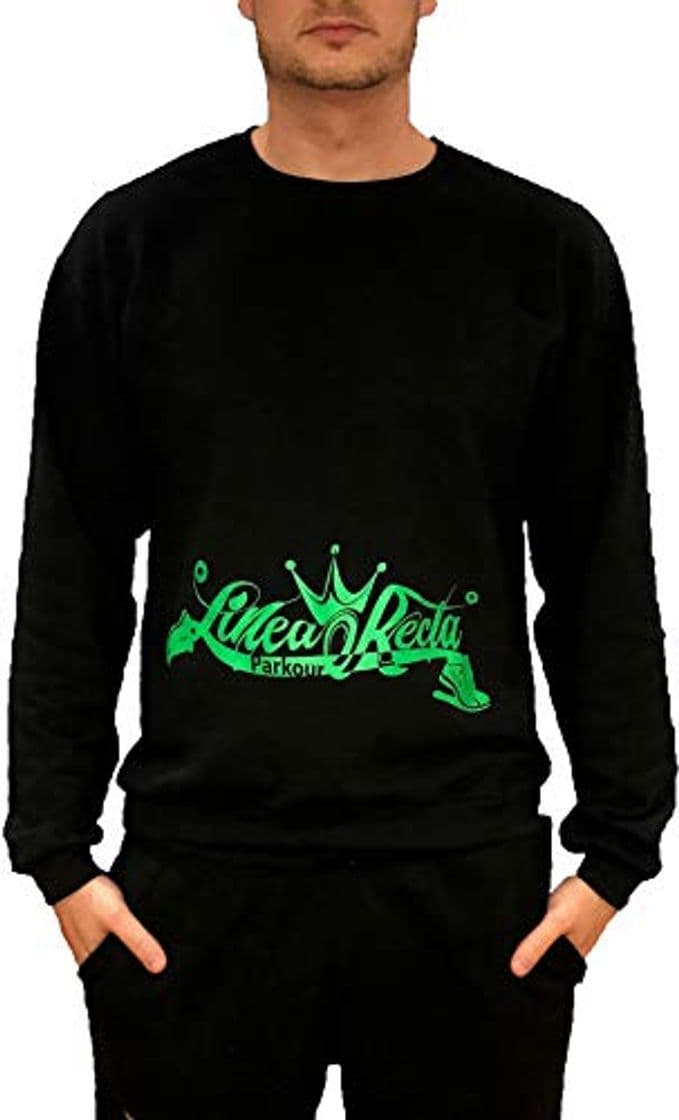 Lugar Sudadera LR sin Capucha Alien Verde Negra 2019