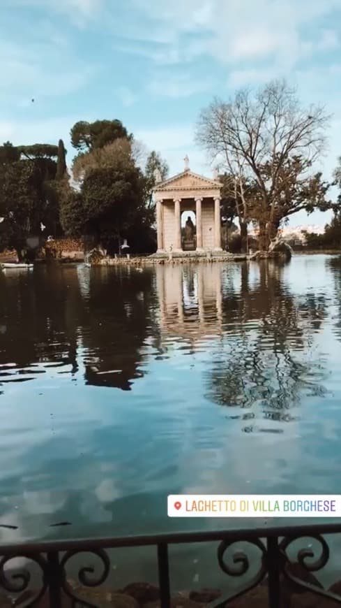 Lugar Laghetto Di Villa Borghese