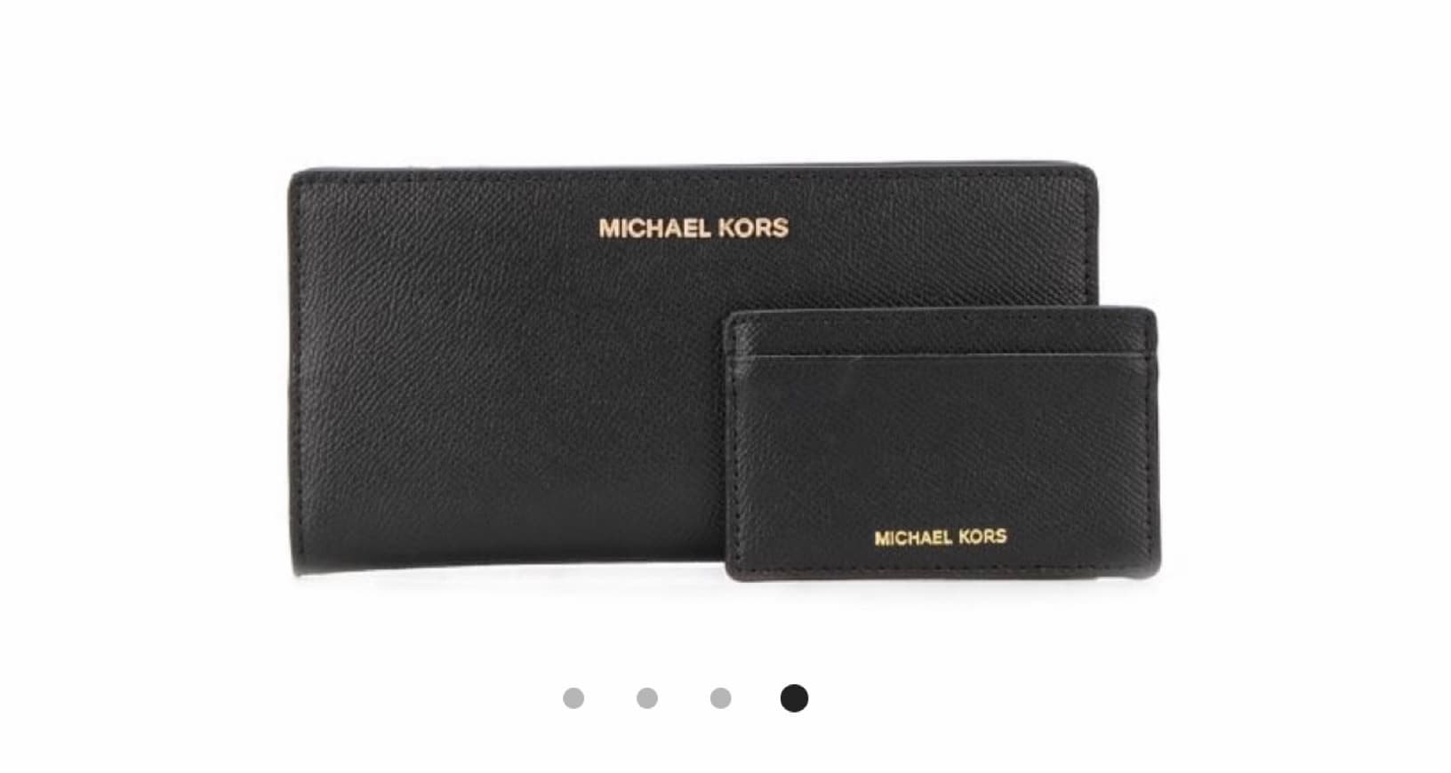 Fashion Michael Kors Jet Set bifold wallet