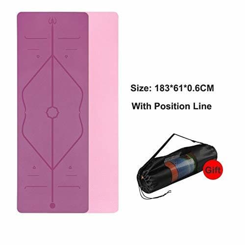 Producto Jnszs TPE Yoga Mat con la posición de la línea de Fitness