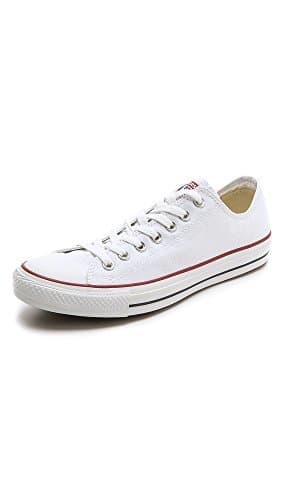 Fashion Converse Chuck Taylor All Star Ox Zapatillas Unisex, Blanco