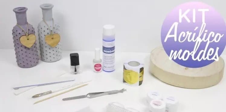 Moda Uñas acrílicas con molde 