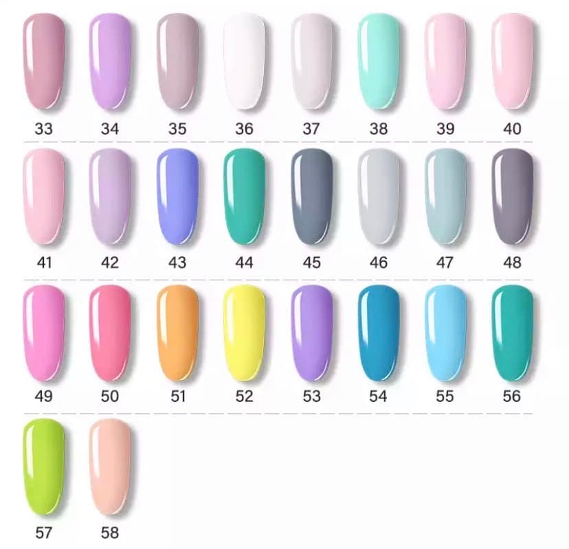 Producto Esmaltes permanentes color pastel