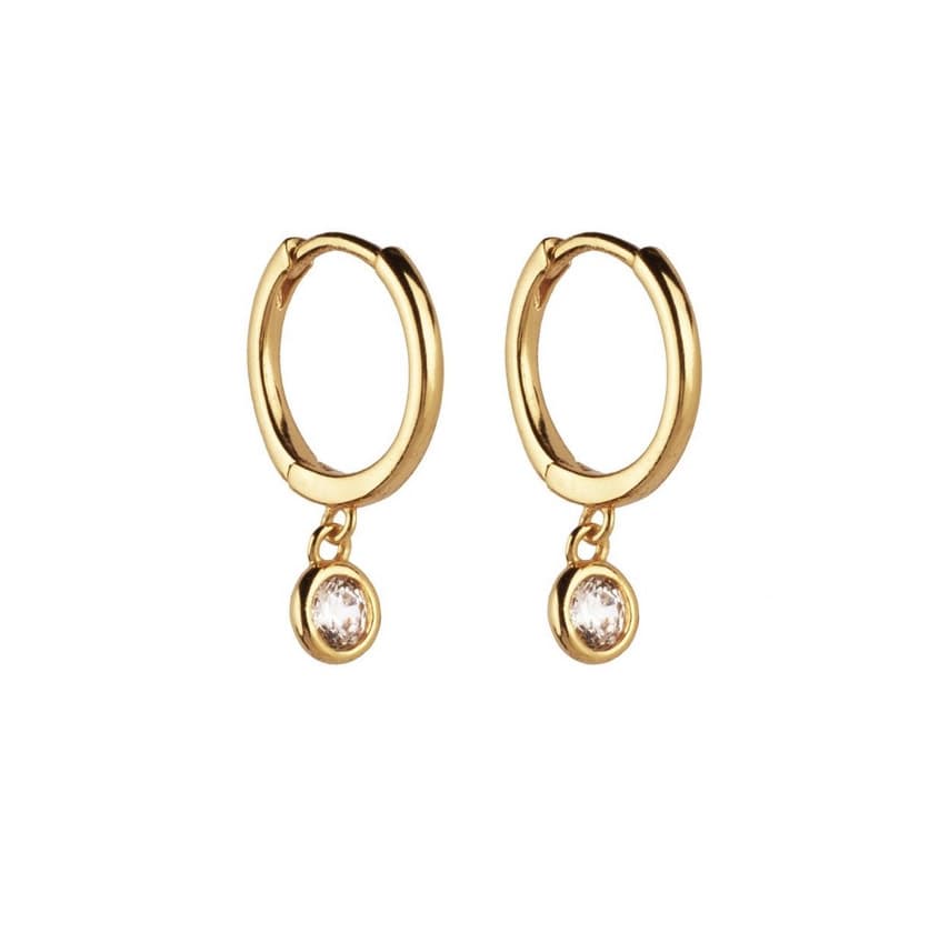 Producto PENDIENTES HOOPS PRINCESS GOLD