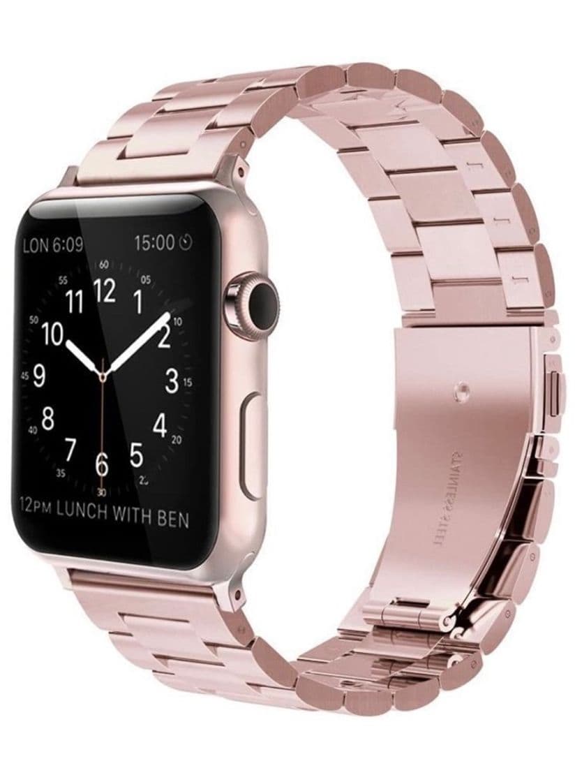 Producto Correa de acero inoxidable oro rosa para Apple Watch ⌚️ 