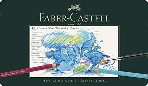 Producto Faber-Castell 117536 - Estuche de metal con 36 ecolápices acuarelables