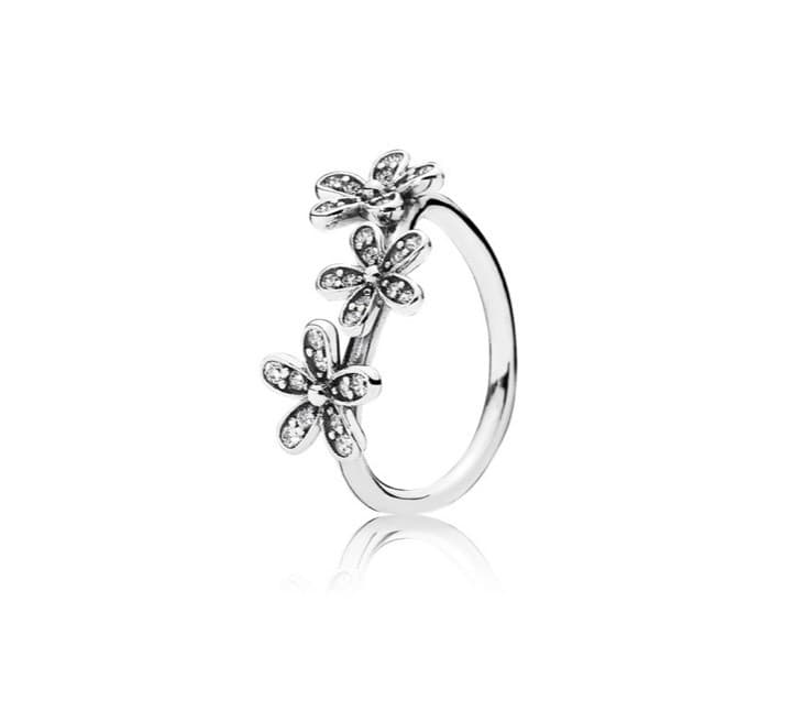 Moda Anel Pandora flor